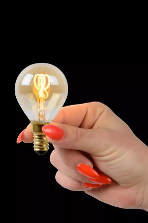 Lucide P45 LED Filamentlampe E14 3W 2200K Amber