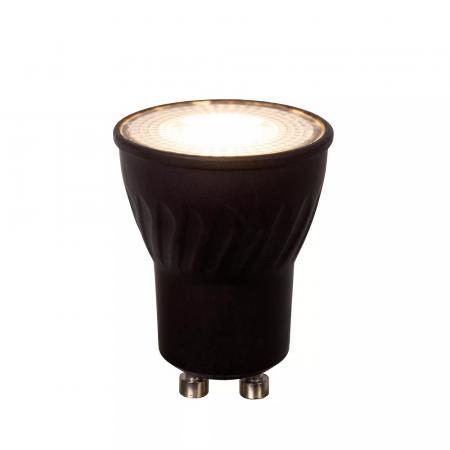  Lucide MR11 - Led Lampe - Ø 3,5 cm - LED Dim to warm - GU10 (MR11) - 1x4W 2200K/3000K - Schwarz  CRI 95