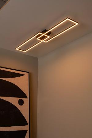Lucide ARIANNE LED Deckenleuchte CCT 23W Schwarz