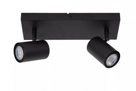 Lucide AMIGO - Deckenstrahler 2xGU10 Schwarz