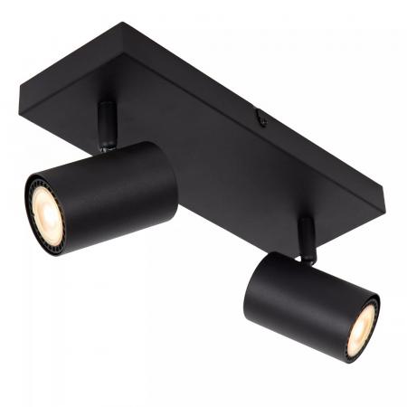 Lucide AMIGO - Deckenstrahler 2xGU10 Schwarz