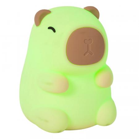 Lucide PINCHA CAPYBARA – Wiederaufladbare Nachtlampe Kinderzimmer