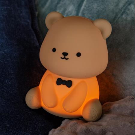 Lucide PINCHA BEAR – Wiederaufladbare Nachtlampe Kinderzimmer