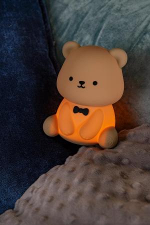 Lucide PINCHA BEAR – Wiederaufladbare Nachtlampe Kinderzimmer