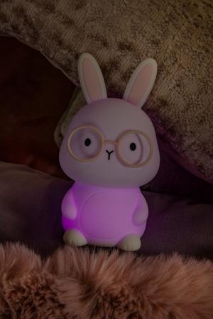 Lucide PINCHA RABBIT – Wiederaufladbare Nachtlampe Kinderzimmer