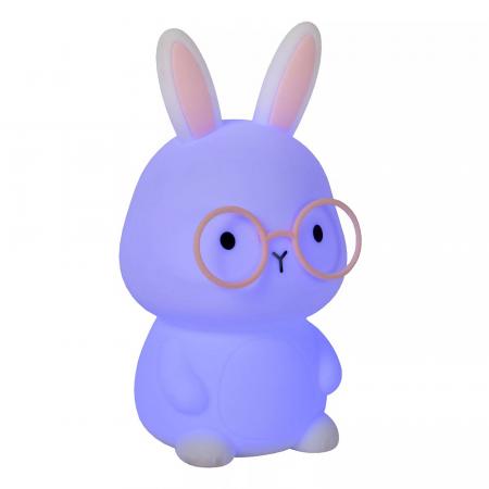 Lucide PINCHA RABBIT – Wiederaufladbare Nachtlampe Kinderzimmer