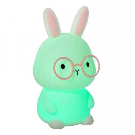 Lucide PINCHA RABBIT – Wiederaufladbare Nachtlampe Kinderzimmer