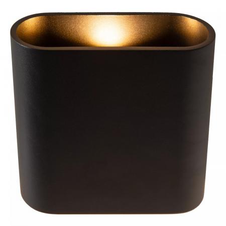 Lucide ATILA - Wandleuchte Innen/Außen - LED Dim. - 2x5W 2700K - IP54 - Schwarz
