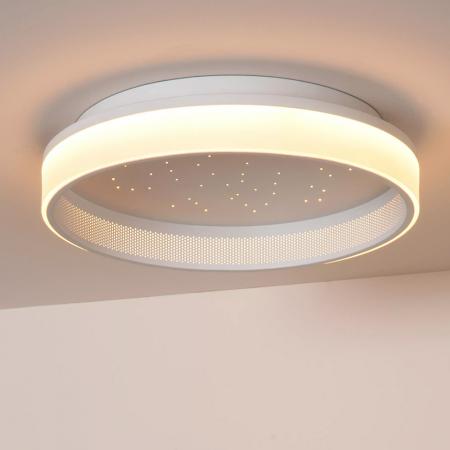 Lucide ESTREJA - LED Deckenleuchte Ø 40 cm 3-StepDim CCT 2500K–3000K Weiß