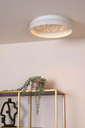 Lucide ESTREJA - LED Deckenleuchte Ø 40 cm 3-StepDim CCT 2500K–3000K Weiß