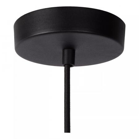 Lucide LIONEL Pendelleuchte 1xE27 Schwarz Metall modern dimmbar höhenverstellbar