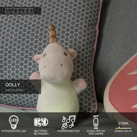 Lucide DOLLY – Nachtlampe Kinderzimmer