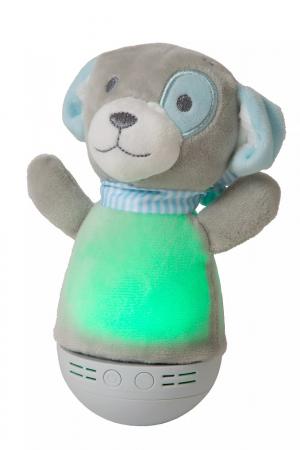 Lucide DOLLY Nachtlicht Kinderzimmer LED 2700K Musikfunktion Grau