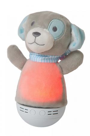 Lucide DOLLY Nachtlicht Kinderzimmer LED 2700K Musikfunktion Grau
