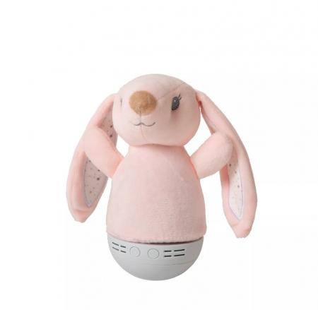 Lucide DOLLY Nachtlicht Kinderzimmer LED 2700K Musikfunktion Rosa