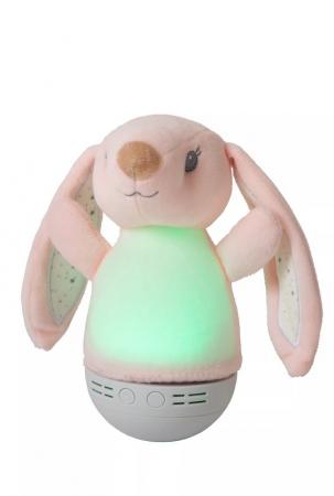 Lucide DOLLY Nachtlicht Kinderzimmer LED 2700K Musikfunktion Rosa