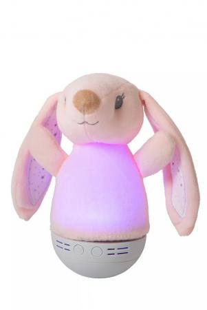 Lucide DOLLY Nachtlicht Kinderzimmer LED 2700K Musikfunktion Rosa