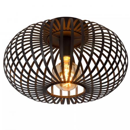 Lucide MANUELA Deckenleuchte Ø39,5 cm 1xE27 Schwarz