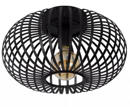 Lucide MANUELA Deckenleuchte Ø39,5 cm 1xE27 Schwarz