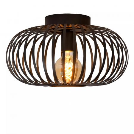 Lucide MANUELA Deckenleuchte Ø39,5 cm 1xE27 Schwarz