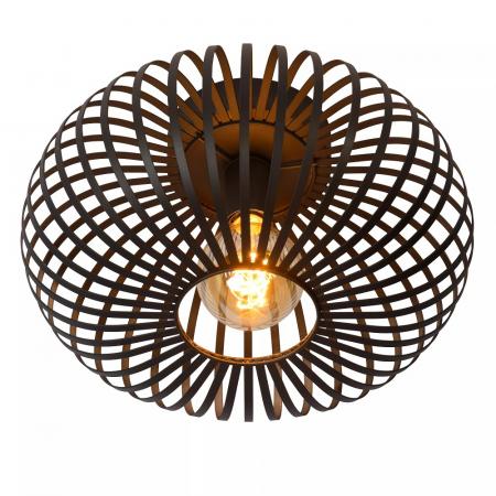Lucide MANUELA Deckenleuchte Ø39,5 cm 1xE27 Schwarz