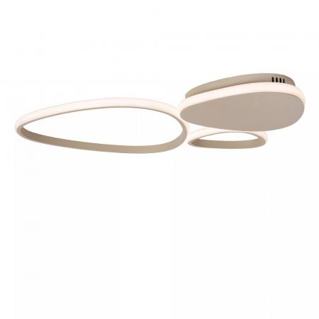 Lucide SAMLING - LED Deckenleuchte 30W CCT 2700K–4000K Taupe