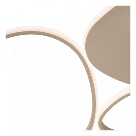 Lucide SAMLING - LED Deckenleuchte 30W CCT 2700K–4000K Taupe
