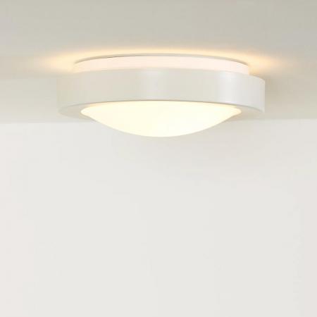 Lucide FRESH LED Deckenleuchte Badezimmer Ø27 cm E27 IP44 Weiß Acryl