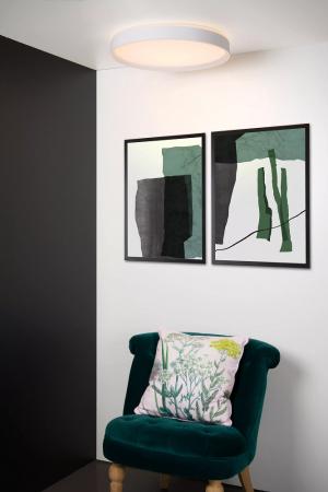 Lucide NURIA LED Deckenleuchte Ø50 cm 3-StepDim Weiß
