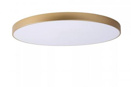 Lucide UNAR Deckenleuchte Ø80 cm LED 80W 2700K Mattes Gold/Messing – 3-StepDim, 5000lm moderne LED Deckenlampe