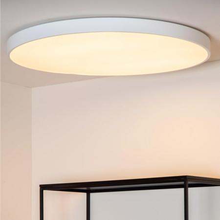 Lucide UNAR Deckenleuchte Ø80cm LED 80W 2700K Weiß 3-StepDim