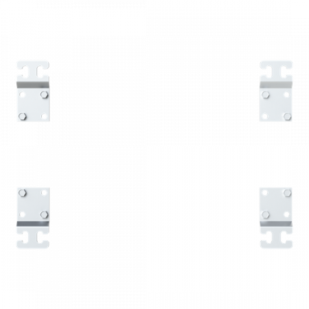 ABB ARACCB03 Wandmontagelaschen ARIA Edelstahl AISI 304, Set mit 4 Stück