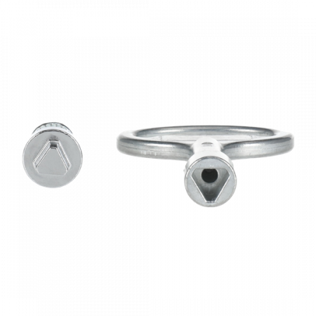 ABB AR831006 Schloss-Einsatz Dreikant 8mm, inklusive Schlüssel für ARIA