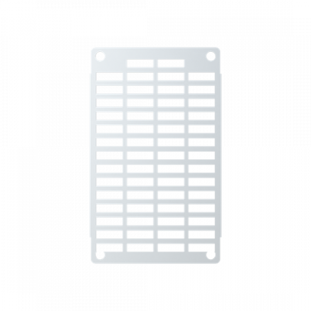 ABB AR032Q03 Montageplatte 250x150 Lochraster, Stahlblech 1,5 mm für ARIA 32