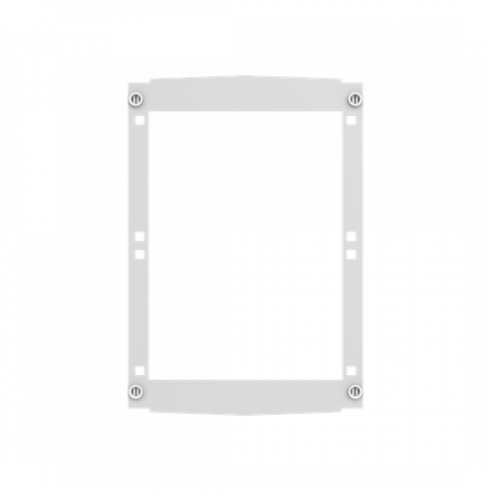 ABB AR043E03 Abdeckrahmen Modular (2M) mit Ausschnitten für modulare Abdeckungen ARIA 43