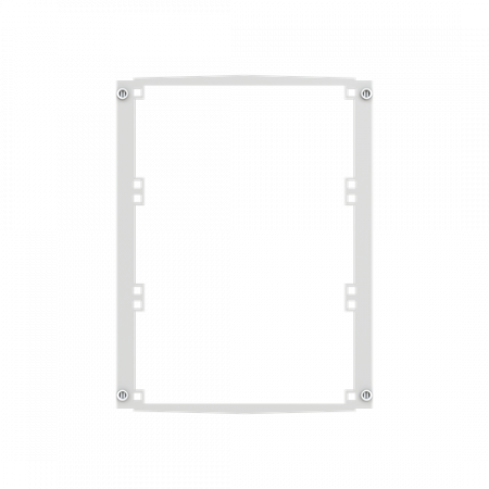 ABB AR054E03 Abdeckrahmen Modular (3M) mit Ausschnitten für modulare Abdeckungen ARIA 54