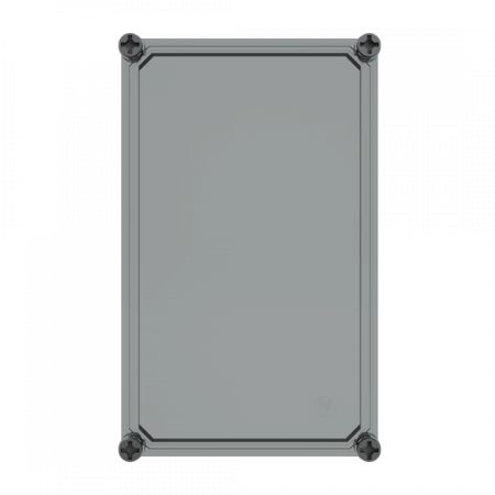 ABB AP31TC Deckel 300x185x45mm Polycarbonat, transparent mit Deckelschrauben