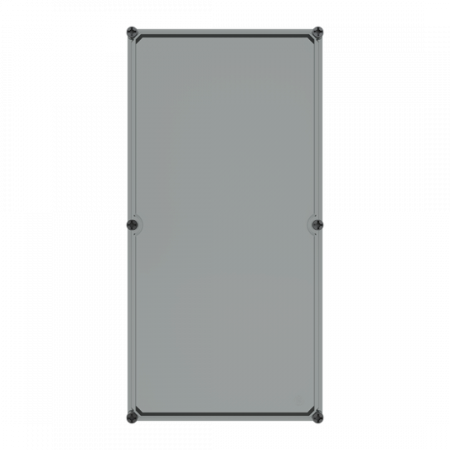 ABB AP61TC80 Deckel 600x300x80mm Polycarbonat, transparent mit Deckelschrauben