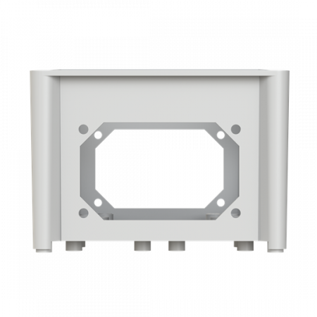 ABB AP41B4 Unterteil 300x300x130 4xoffen APO RAL7035 Gehäuseunterteil mit 4 offenen Seite
