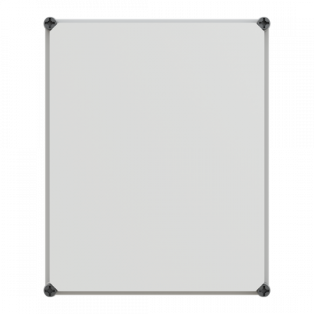 ABB AP71PC Deckel 370x300x45mm Polyester, RAL7035 grau mit Deckelschrauben