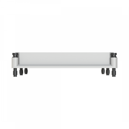 ABB AP61PC Deckel 600x300x45mm Polyester, RAL7035 grau mit Deckelschrauben