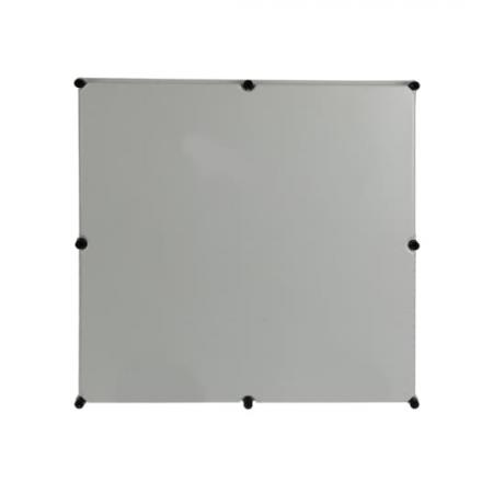 ABB AP12PC Deckel 600x600x45mm Polyester, RAL7035 grau mit Deckelschrauben