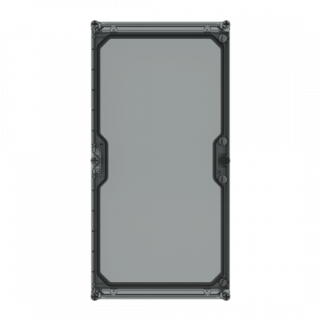 ABB AP61STHC Klappdeckel 600x300x45mm Deckel mit Fingergriff für Klapptür, transparent