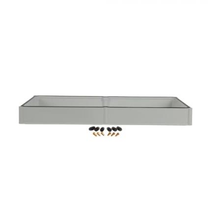 ABB AP61DE Erhöhungsrahmen 603x302x60 Glasfaserverstärktes Polyamid PA6, RAL7035