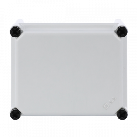 ABB AP1P Gehäuse 186x151x140 Gehäuse mit Polyester Deckel, grau IP67, IK10, mit Deckelschrauben UL und CSA Approbation