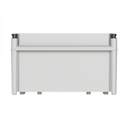 ABB AP51P Gehäuse 488x302x175mm Gehäuse mit Polyester Deckel, grau IP67, IK10, mit Deckelschrauben UL und CSA Approbation