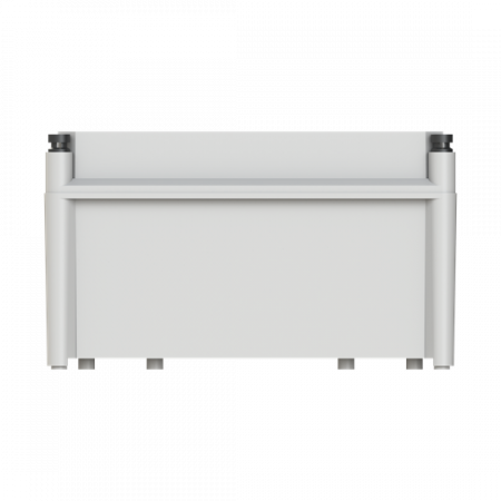 ABB AP61P Gehäuse 603x302x175mm Gehäuse mit Polyester Deckel, grau IP67, IK10, mit Deckelschrauben UL und CSA Approbation
