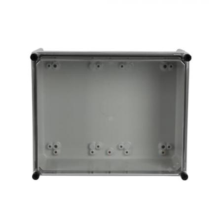 ABB AP71T Gehäuse 372x302x175mm Gehäuse mit transparentem Deckel, IP66, IK10, mit Deckelschrauben UL und CSA Approbation