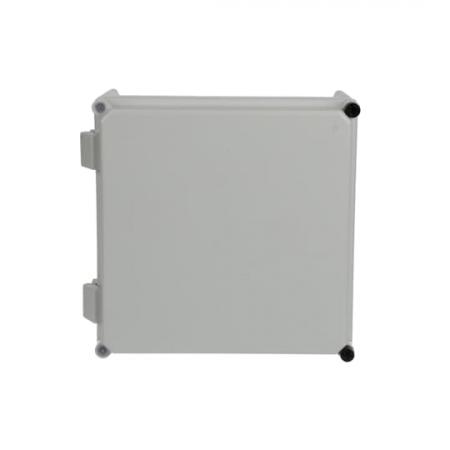 ABB AP41PHC Gehäuse 302x302x175mm Gehäuse mit scharniertem Deckel, grau IP55, IK10 UL und CSA Approbation