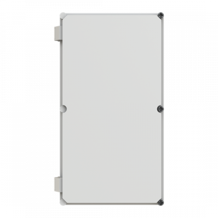 ABB AP81PHC Gehäuse 558x302x175mm Gehäuse mit scharniertem Deckel, grau IP55, IK10 UL und CSA Approbation